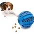 Hračka pro psa Žvýkací míček pro psy na čištění zubů velký 7 cm tmavě modrý