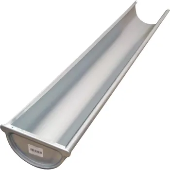 okap žlab koncový L 330mm d.1m Zn