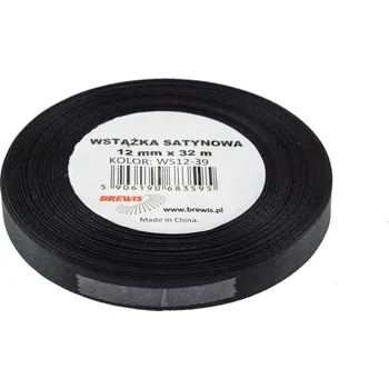 Dárková taška Stuha 12/32m - 39 černá