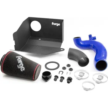 Vzduchový filtr Forge Motorsport sportovní kit sání pro Volkswagen T-Roc 1.5 TSI, barva hadice: modrá, typ filtru: pěnový