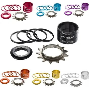 Náboj kola Redukce - REVERSE Single Speed HG - 13 zubů Stříbrná