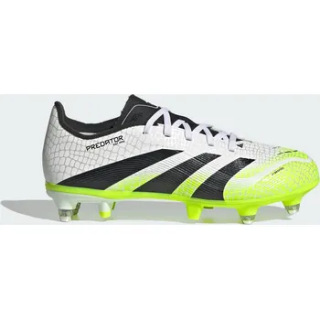 Fotbal ADIDAS Kopačky Predator League Soft Ground Boots Kids BÍLÁ|ČERNÁ|ŽLUTÁ