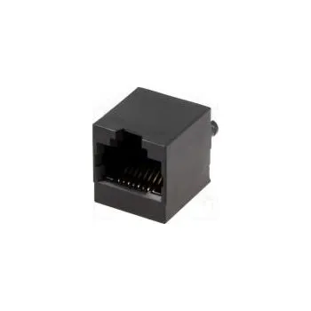 Elektrická zásuvka Zásuvka RJ45 PIN 8 Uspořádání výv 8p8c THT přímý
