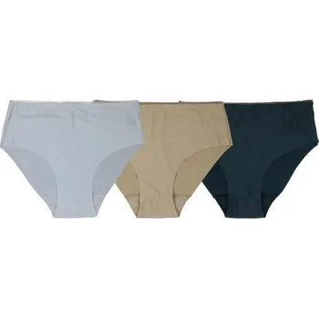 Kalhotky Dámské kalhotky NOVIA | mikrovlákno - vyšší pas černá XL