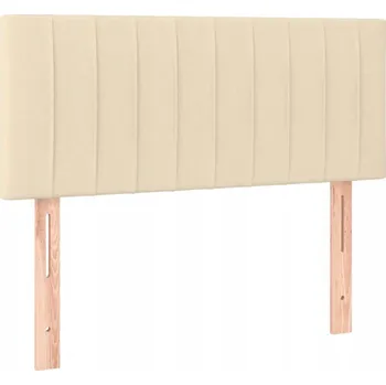 Čelo postele krémové, 90 x 5 x 78/88 cm, nastavitelná výška