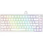 Savio ASTRAL WHITE JADE klávesnice Hraní USB QWERTY US Mezinárodní Bílá