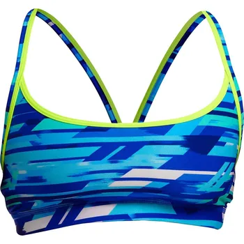 Dámské plavky Funkita Pace Racer Sports Top XS - UK30
