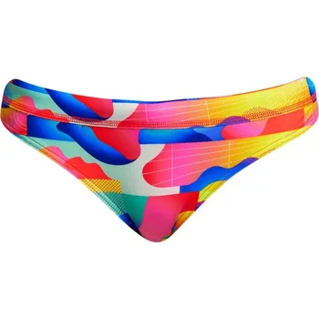 Dámské plavky Dámský spodní díl plavek Funkita Radar Rage Sports Brief S - UK32