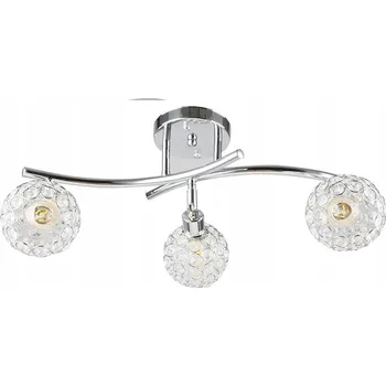 Reflektor Stropní Svítidlo Calipso Agora E14 3x40W Stříbrný 73048-3