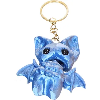 wiky Klíčenka 3D NETOPÝR Modrá