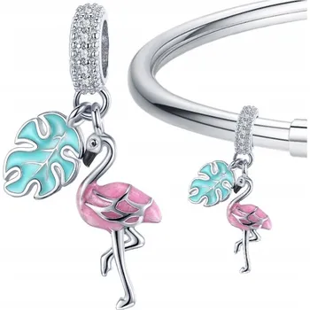 Přívěsek CHARMS stříbro S925 PLAMEŇÁK přívěsek korálek