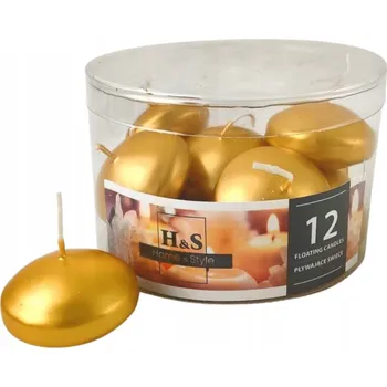Svíčka Dekorativní parafínová svíčka s vůní Rak 12 ks