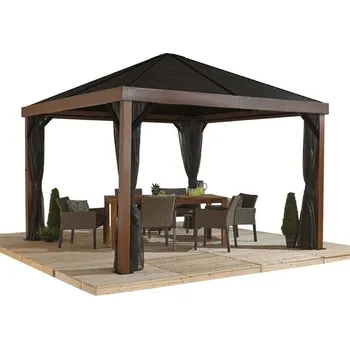 Zahradní stavba Zahradní altán – Valencia 1212 (hnědá)