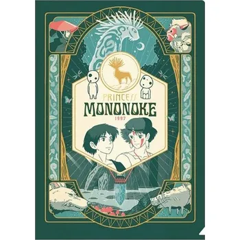 Maison Ghibli Art Déco Clear Folder A4 - Princess Mononoke