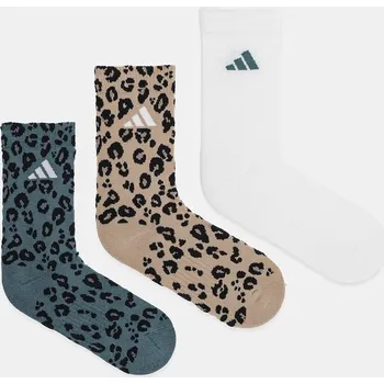 Pánská móda Ponožky adidas Leo Socks 3-pack JX5557 bílá 00X, vel. 34/36