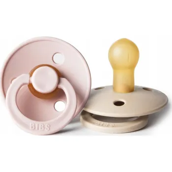 dudlíky Kulatý gumový Dudlík Bibs 0 +