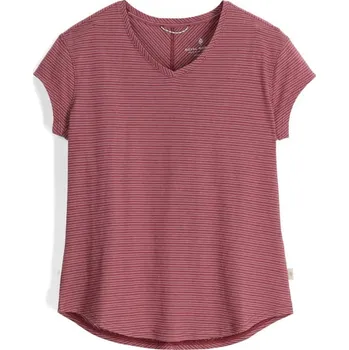 Royal Robbins triko Vacationer V-Nk S/S 2025 Fialová S Dámské