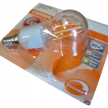 Žárovka Osram LED Retrofit CL P LED žárovka 4,5 W E14 A++