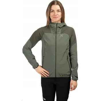 Moto oblečení Montura Dámská trekingová bunda s kapucí Rise Hooded Woman zelená m