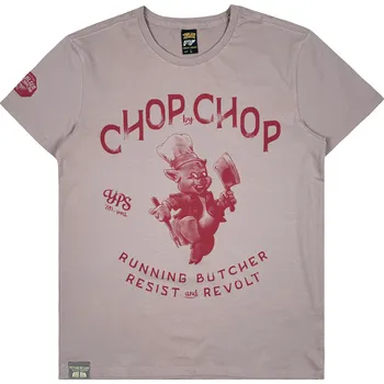 Pánská móda YAKUZA 4004 Tričko světle růžové - XL