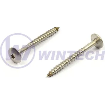 Vrut Vrut do dř.s hřibovou hl. 4,8x50 A2,TX Balení: 1000 ks SABPK48050AAO0