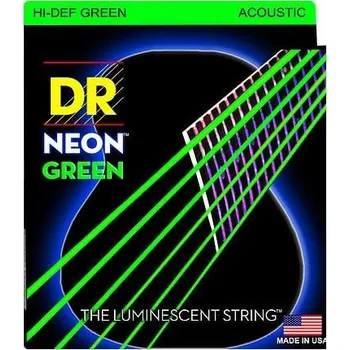 Struna pro kytaru a smyčcový nástroj DR Strings NGA-11 HiDef Neon Struny pro akustickou kytaru