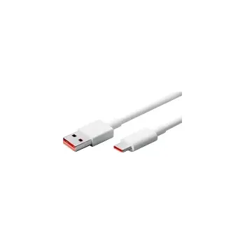 Datový kabel originální datový kabel Infinix 3.25A s USB-C konektorem 1,5m white bílá