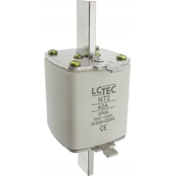 Autopojistky LC pojistková vložka, výkonová pojistka 2 40A gG 500V