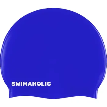 Plavecká čepice Swimaholic Seamless Cap Modrá