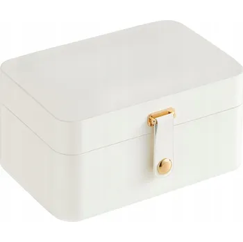 Šperkovnice Cestovní Šperkovnice Na Bižuterii SONGMICS 2 patra bílá