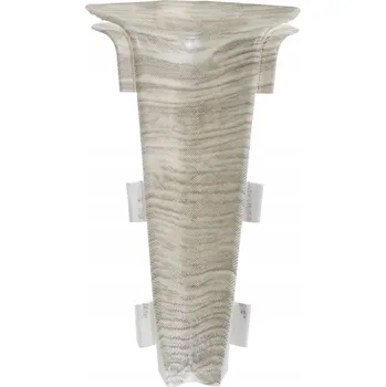 soklová lišta Vnitřní roh Salag PVC 31 x 75, délka 44 cm, dub