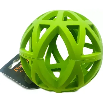 Hračka pro psa HRAČKY SALAČ Děrovaný míč zelený 7cm (144/1)