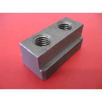 Matice Matice do obrobených upínacích drážek T 14-M10 2 závity CSN 021529