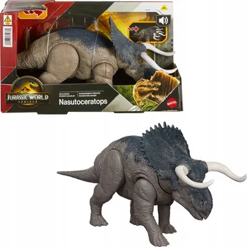 Figurka Figurka se zvukem Mattel Jurassic World Wild Roar Nasutoceratops