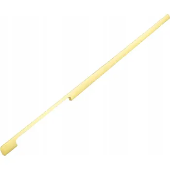 Nábytkové kování Nábytková úchytka dlouhá 1200 mm EXTEND světle zlatá kartáčovaná GTV + šrouby