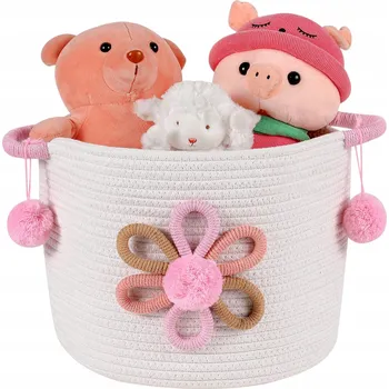 úložný prostor na hračky YFNHOME Bavlněný koš pro děti, organizér na hračky