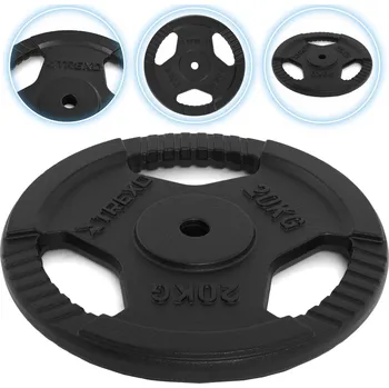 Litinové Závaží TREXO TRX-ICP020 20 kg chrom 20 kg