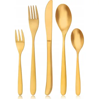 Příbor BETTLIFE Sada Příborů 30dílná pro 6 Osob Nerezová Ocel