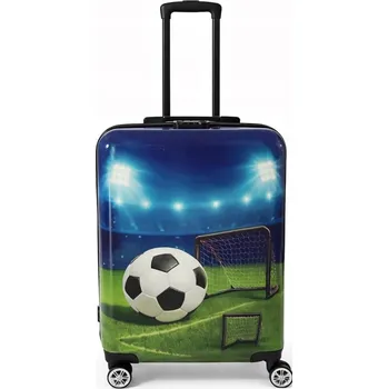 Fotbalový míč FOTBALOVÝ MÍČ FOOTBALL GÓLOVÁ BRANKA HŘIŠTĚ KABINOVÝ KUFR RYANAIR DĚTI