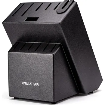 Stojan na nože Wellstar blok na nože bez nože, blok na nože