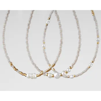 Souprava šperků KAKADU náramky Mocha Pearl Sety: Set