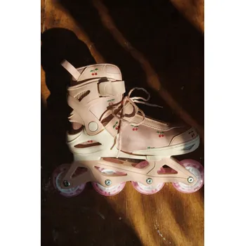 Kolečkové brusle Svítící kolečkové brusle KONGES SLOJD Cherry - 31 - 36