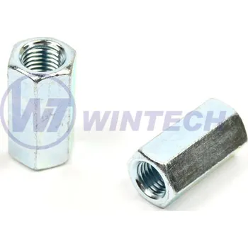 Dílna Matice prodlužovací DIN 6334 M16 x 48 ZB Balení: 25 ks FACQJ16048B5K