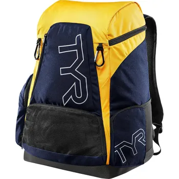 Sportovní batoh Plavecký batoh Tyr Alliance Team Backpack 45L Žluto/modrá