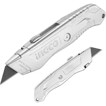 Pracovní nůž Ingco HKNS11615 Nůž pracovní s vyměnitelnou čepelí 19mm HKNS11615