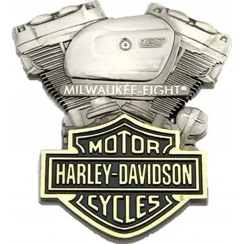 autokoberec Harley-Davidson magnet Milwaukee-Eight 8 cm - kovový