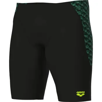 Oblečení a móda Arena Monogram Swim Jammer Black/Dark Sage XL - UK38