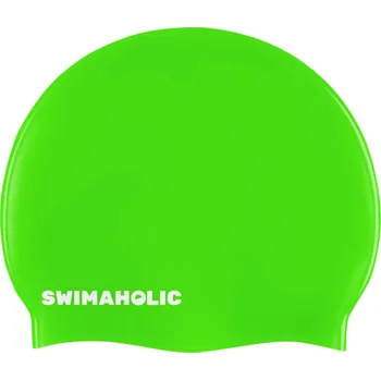 Plavecká čepice Dětská plavecká čepice Swimaholic Classic Cap Junior Zelená