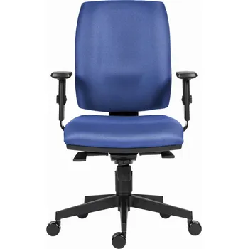 Herní příslušenství Powerton Kancelářské ergonomické křeslo Hana, Modré