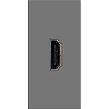 Elektrická zásuvka MODUL 1/2 ZÁSUVKA HDMI PRO MONTÁŽ DO RÁMEČKŮ